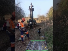 भूगर्भीय ड्रिलिंग अन्वेषण के लिए हीरे से छिद्रित कोर बिट