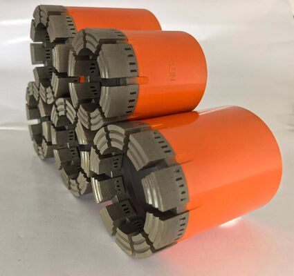 Aq Bq Nq Hq Pq वायरलाइन नमूनाकरण के लिए डायमंड कोर ड्रिल बिट्स