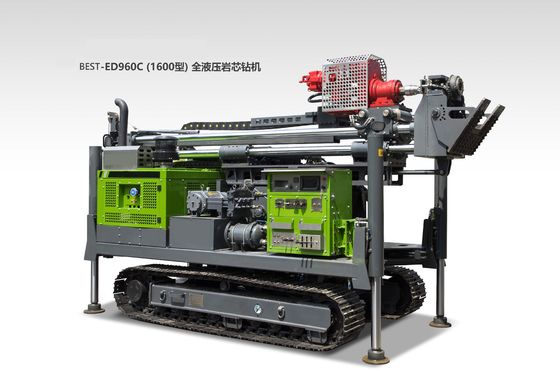 BEST-ED960C कोर रिग ड्रिल पूर्ण हाइड्रोलिक भूगर्भीय ड्रिलिंग के लिए